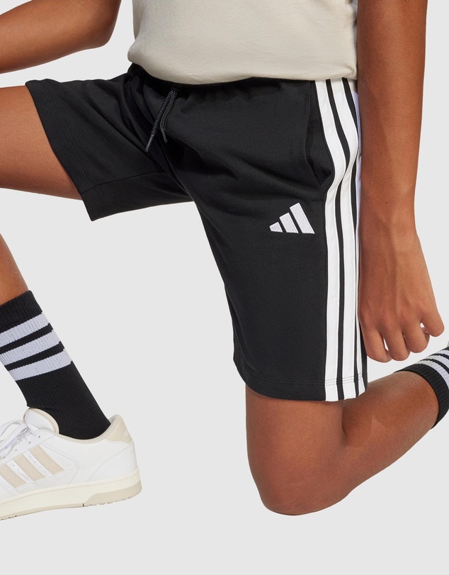 adidas Sportswear - 3-Stripe Essentials Shorts - Kids-Teens