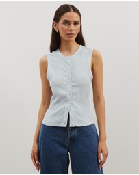Atmos&Here - Maris Textured Vest Top