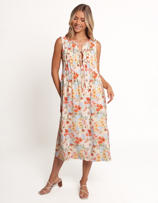 Petal & Pup - Breeze Midi Dress - Floral