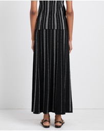 Proenza Schouler White Label - Morena Skirt In Textured Knit