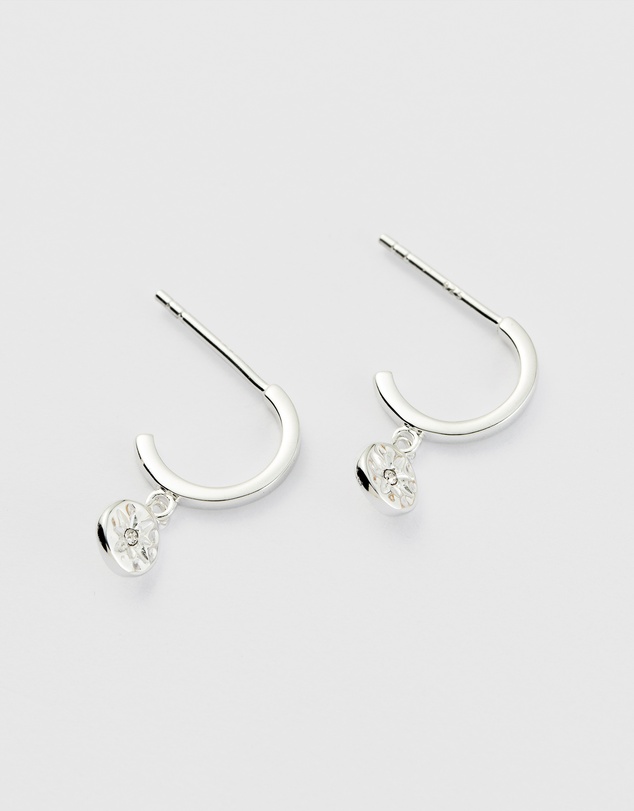 Kirstin Ash - Star Coin Hoops