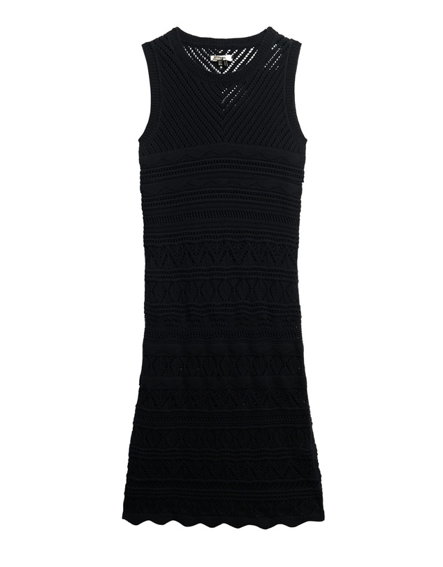 Superdry - Crochet Mini Slim Fit Dress