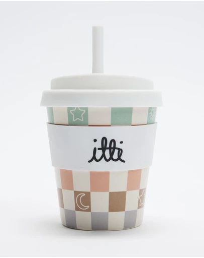 itti bitti - 240ml Baby Cino Keep Cup - Retro