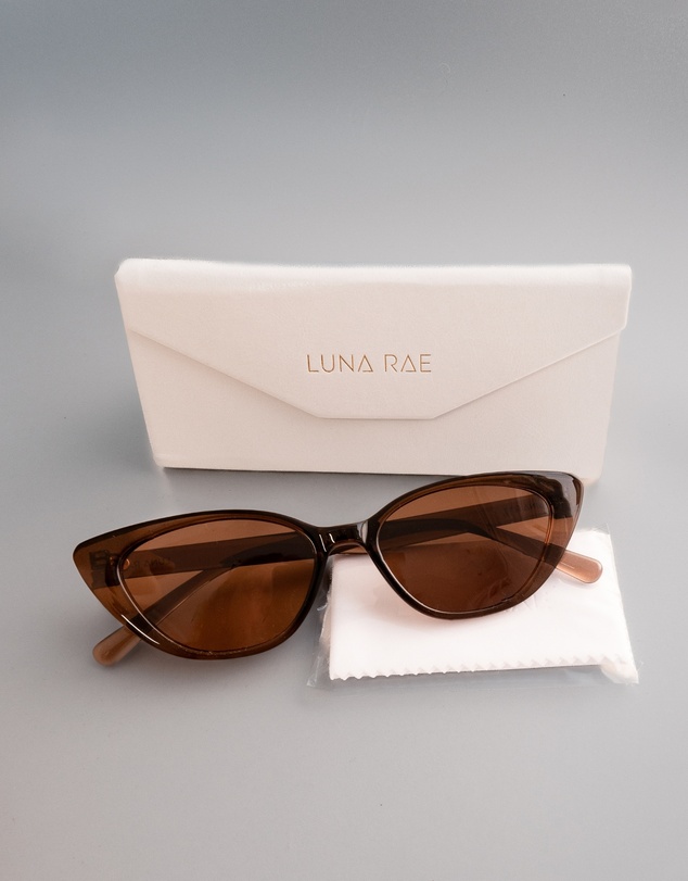 Luna Rae - Expresso - Cat Eye Sunglasses