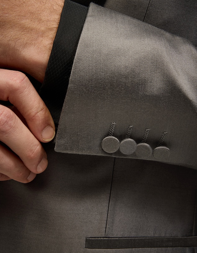 Politix - Black Tie Wool-silk Tuxedo