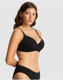 Sea Level Australia - Essentials Cross Front Moulded Underwire Bra