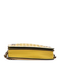 Pre-Loved by Azura Reborn - Pre-Loved Nappa Intrecciato Studded Wallet on Chain