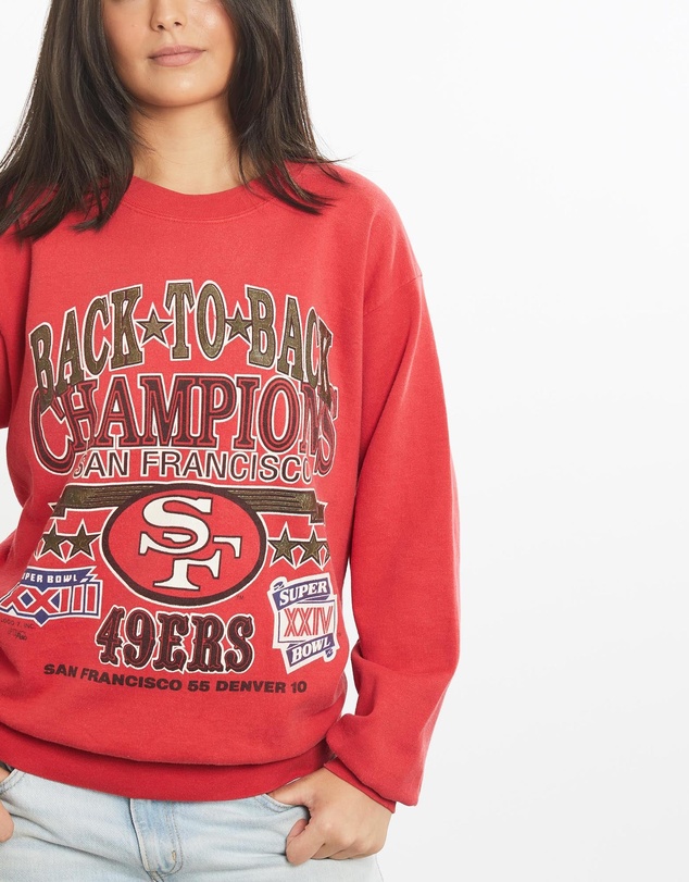 Vintage by The Real Deal - Pre Loved - Vintage 80s NFL San Francisco 49ers Sweatshirt