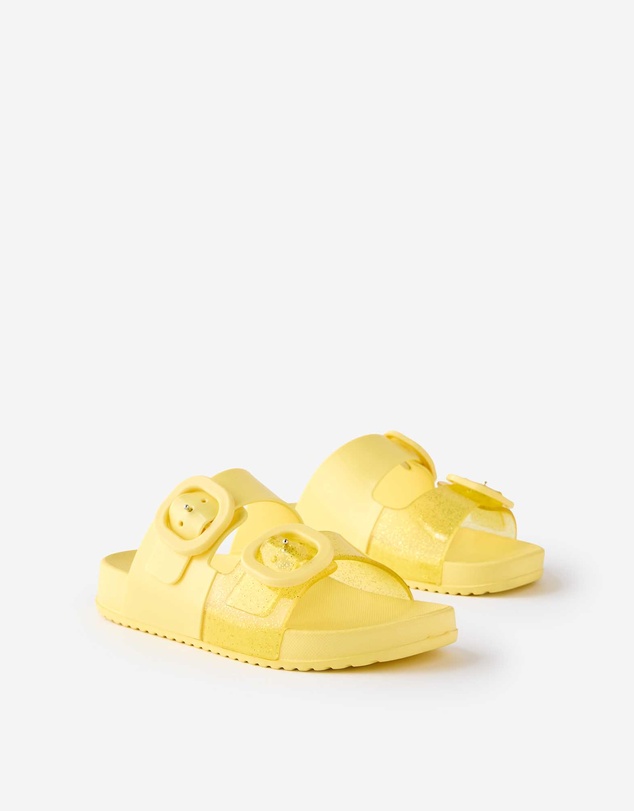 Cotton On Kids - Kids Double Buckle Jelly Slide