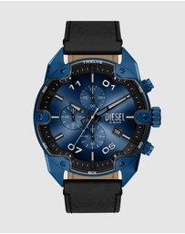 Diesel - Spiked Black Chronograph Watch