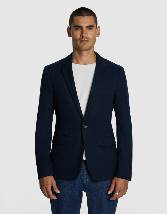 yd. - Power Knit Blazer