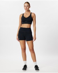 Nike - Swift Dri-FIT 4in High-Waisted Tight Running Shorts with Pockets