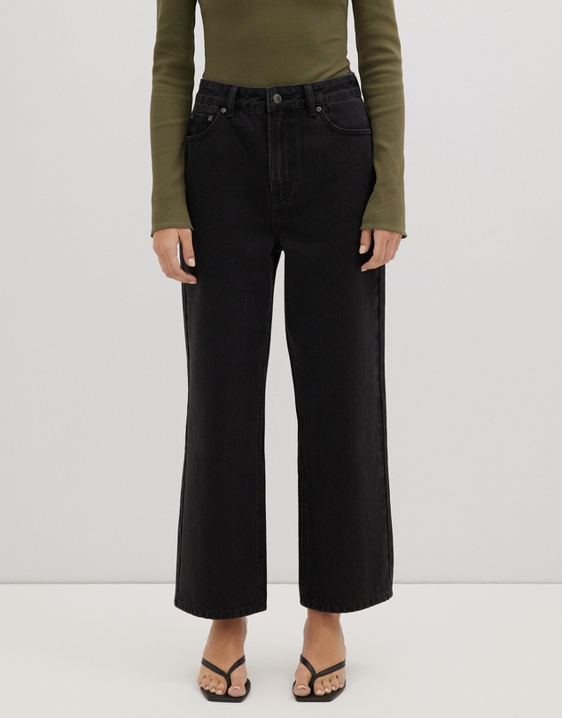 Dazie - Street Style Straight Leg Denim Jeans