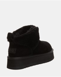 EVERAU - Australian Shepherd Ugg Eirwen Platform Cow Suede Upper UGG Boots