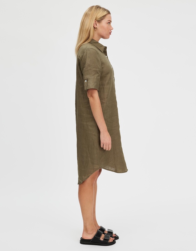 White By FTL - Hettie Shirt Dress