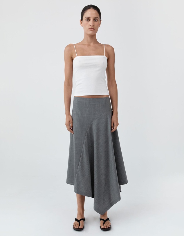 St. Agni - Wool Asymm Skirt