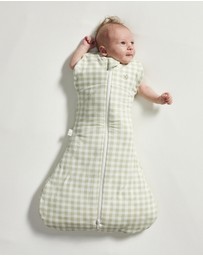 Grow Kindly - Swaddle Sleeping Bag 2.5 TOG in Gumleaf Gingham