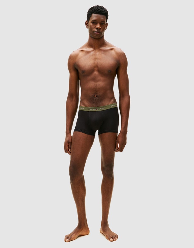 Tommy Hilfiger - 3-Pack Signature Repeat Logo Waistband Trunks