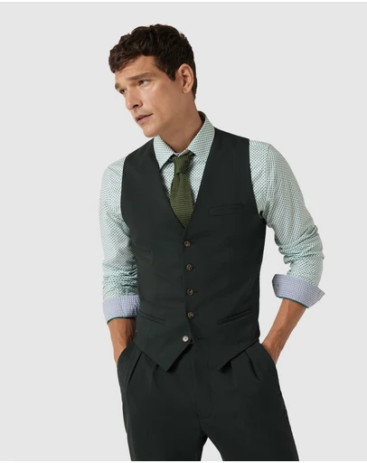 Politix - 5 Button Tailored Fashion Vest