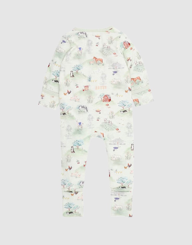 Bebe by Minihaha - Hunter Organic LS Zipsuit - Babies