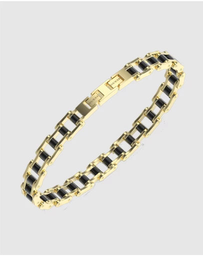 GUESS - Gold-tone 7mm Bicycle Chain Bracelet