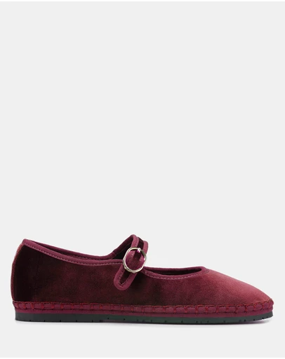 Nokwol - Mel Burgundy Velvet