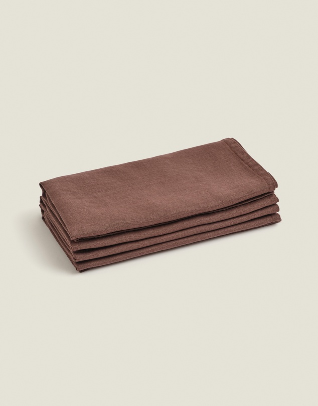 Carlotta + Gee - 100% Linen Napkin Set