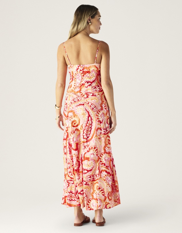 MOS The Label - Serena Print Strappy Dress