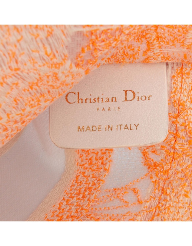 Pre-Loved by Azura Reborn - Pre-Loved Mini Canvas Embroidered Dioriviera Toile De Jouy Book Tote