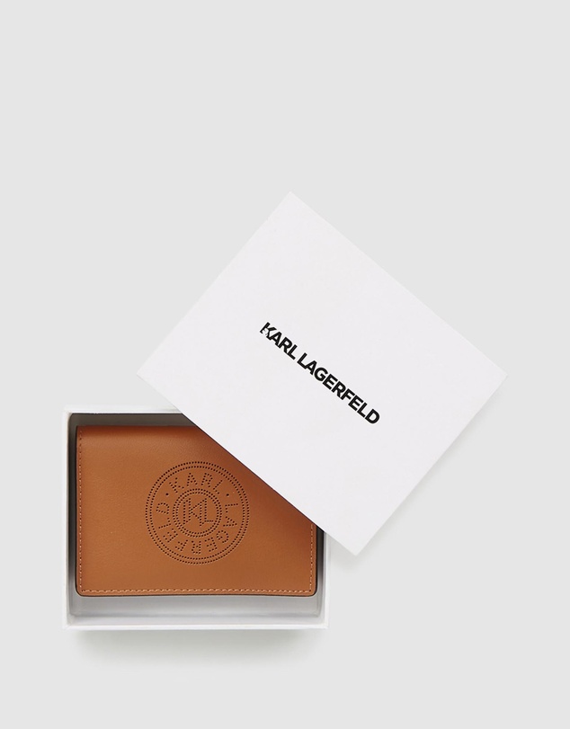 Karl Lagerfeld - K/Circle Flap Card Holder