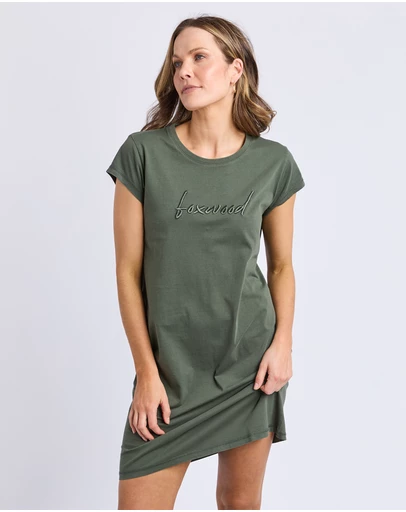 Foxwood - Signature Embroidery Tee Dress