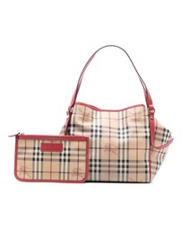 Pre-Loved by Azura Reborn - Pre-Loved Small Haymarket Check Coated Canvas Canterbury Tote