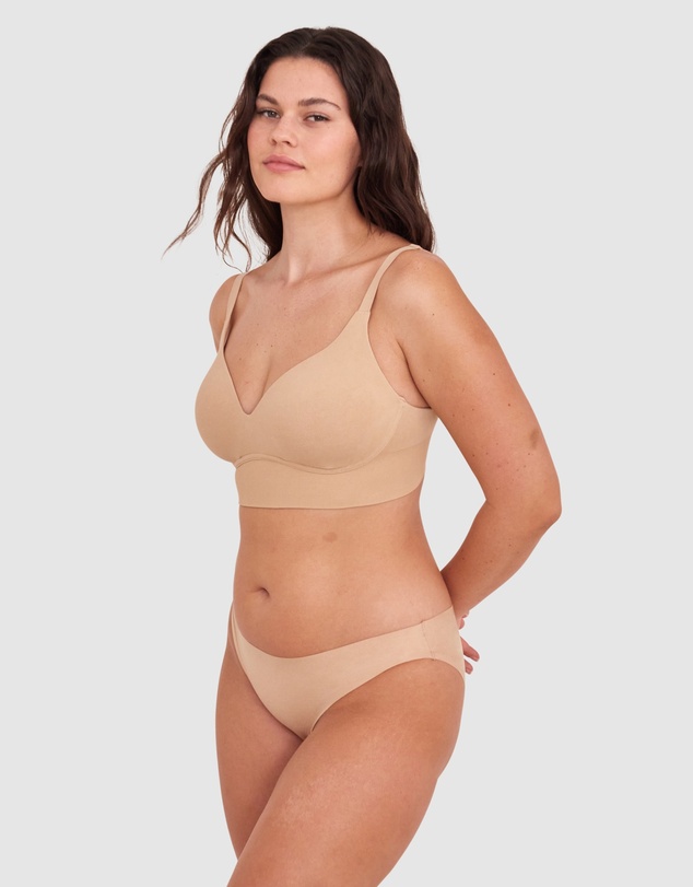 Bras N Things - Base Layers Wirefree Full Coverage - Nude 2