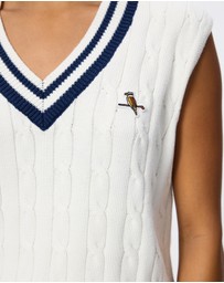 Walker Golf Things - Classic Cable Knit Vest