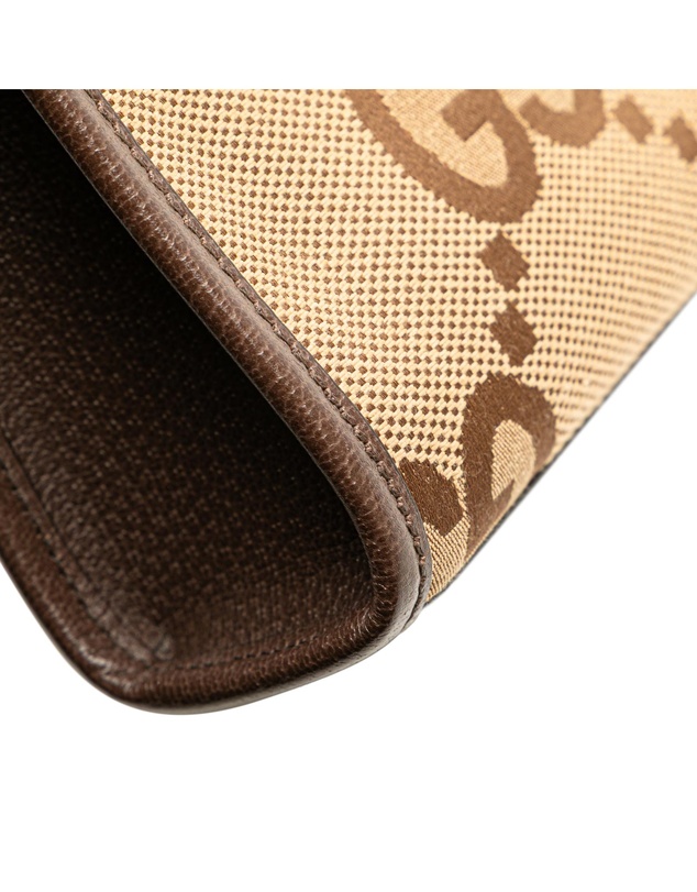 Pre-Loved by Azura Reborn - Pre-Loved Mini Jumbo GG Canvas Web Satchel