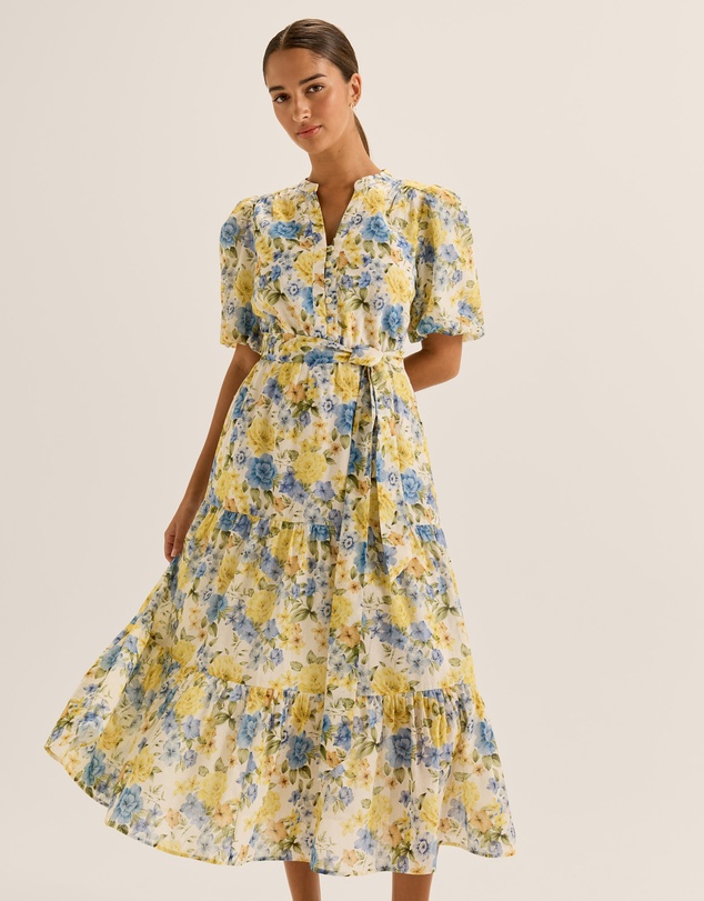 Review - Elba Floral Midi Dress