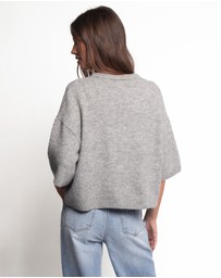 Petal & Pup - Lilith Knit Top - Grey