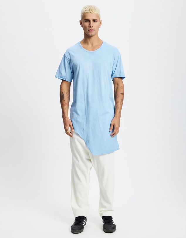 Surrounded By Ghosts - The Coltan Cotton Asymmetrical Tail T-Shirt
