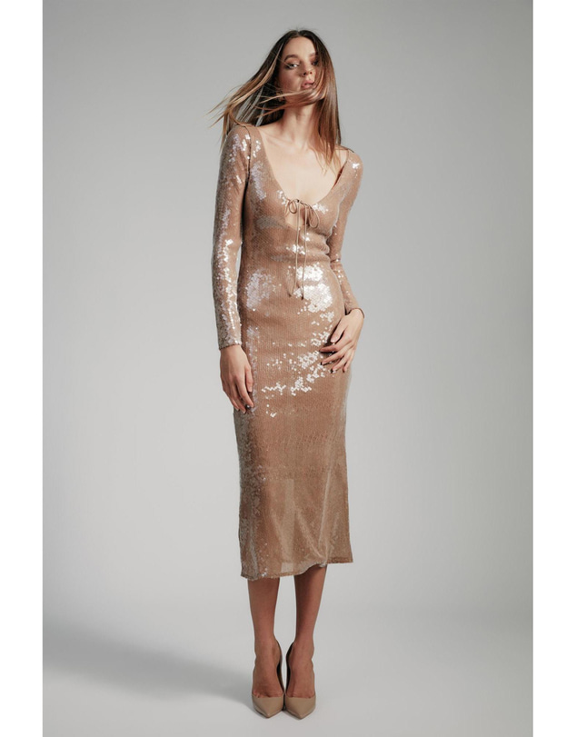 Bardot - Verona Sequin Maxi Dress