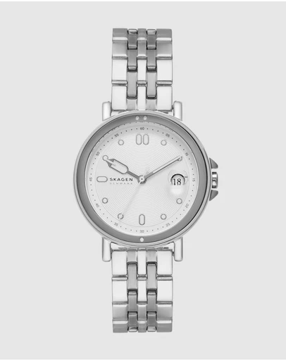 Skagen - Signatur Sport Lille Silver Tone Analogue Watch