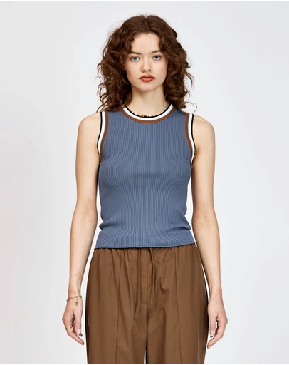 bul - Osa Singlet Slate Blue