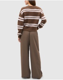 Seed Heritage - Lofty Stripe Relaxed Knit