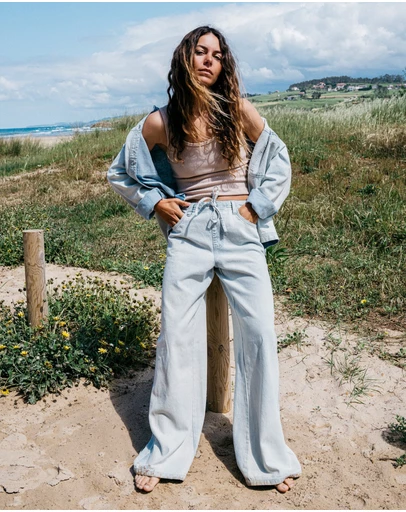 Billabong - Womens Jade Saltwashed Linen Pants