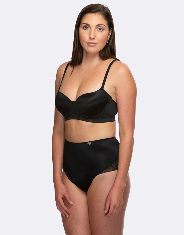 Hush Hush - Essensual Firm Control Thong Back Briefs