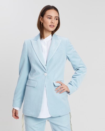 Slim Tailored One-Button Jacket