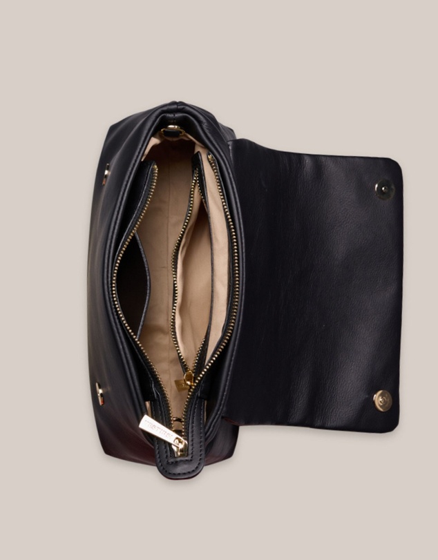VESTIRSI - Celeste Black Clutch Crossbody Bag