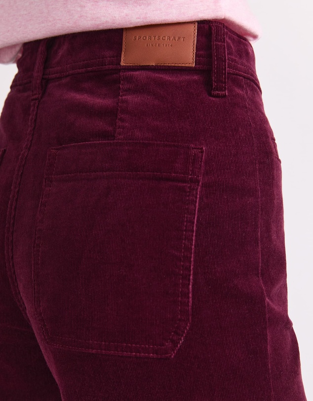 Sportscraft - Cleo Cord Wide Leg Jean