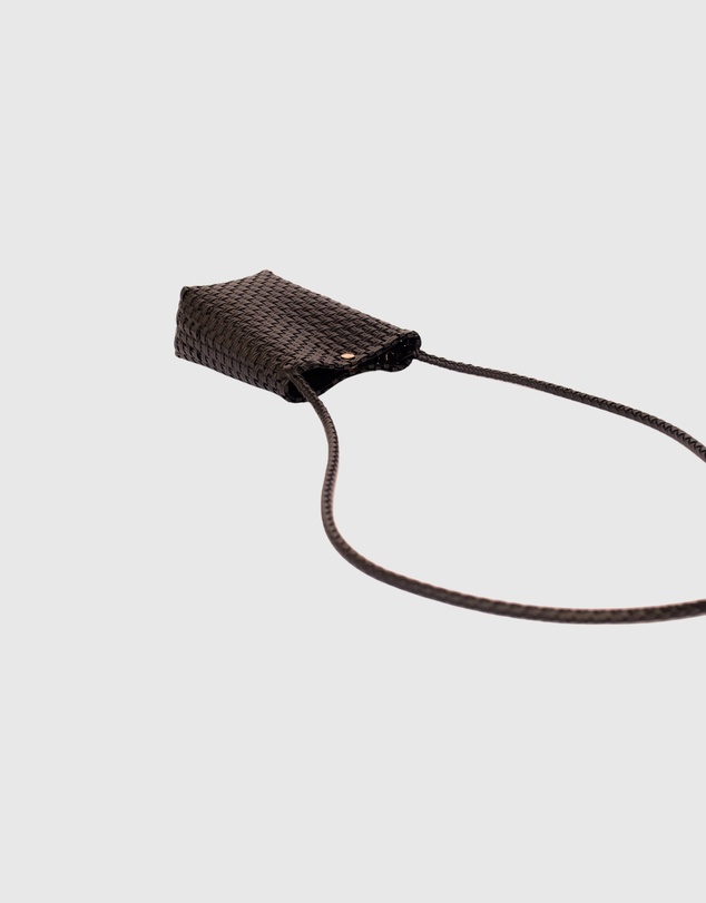 Mimmi Terra - Woven Cross Body Sling Cioccolato