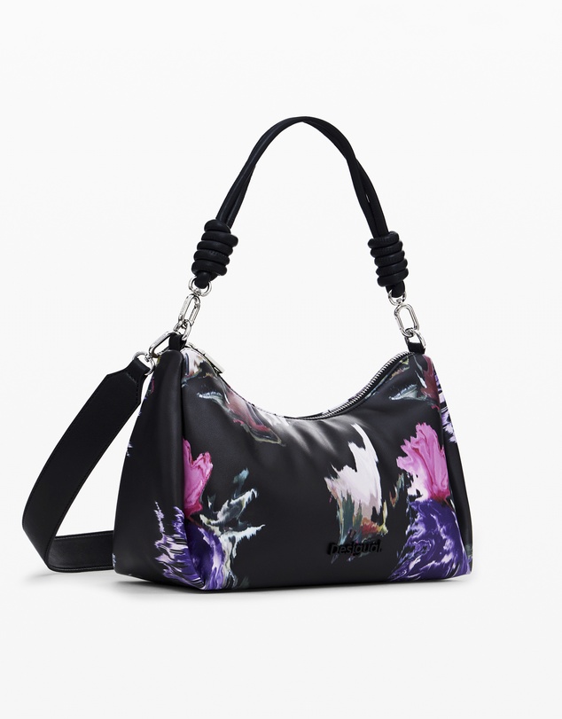 Desigual - Quilted floral handbag