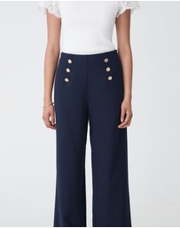 Forcast - Evie Wide Leg Sailor Pants